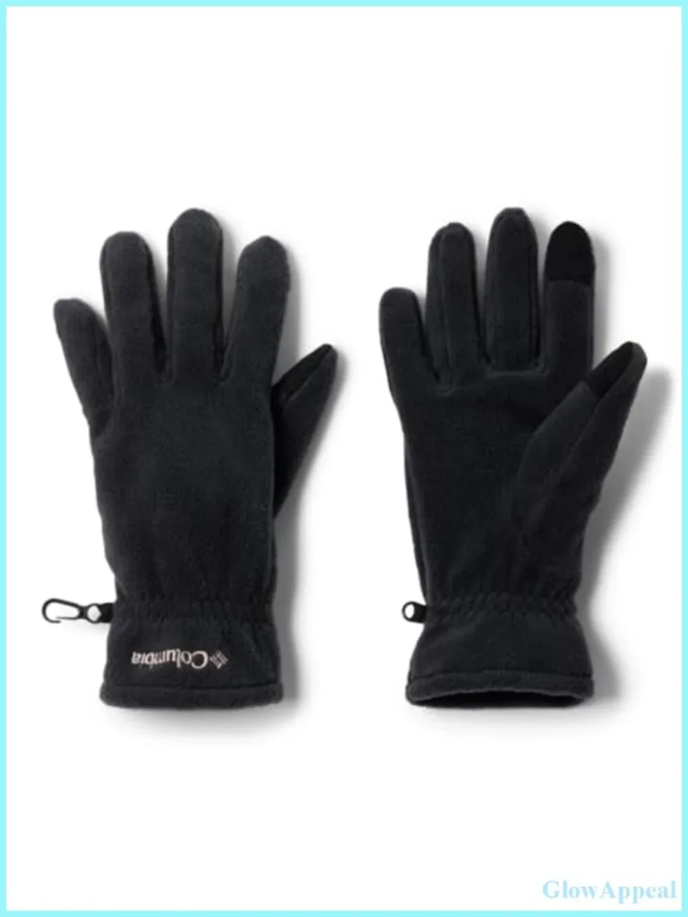 Fleece Gloves with Touchscreen Fingertips - Non-Slip Grip